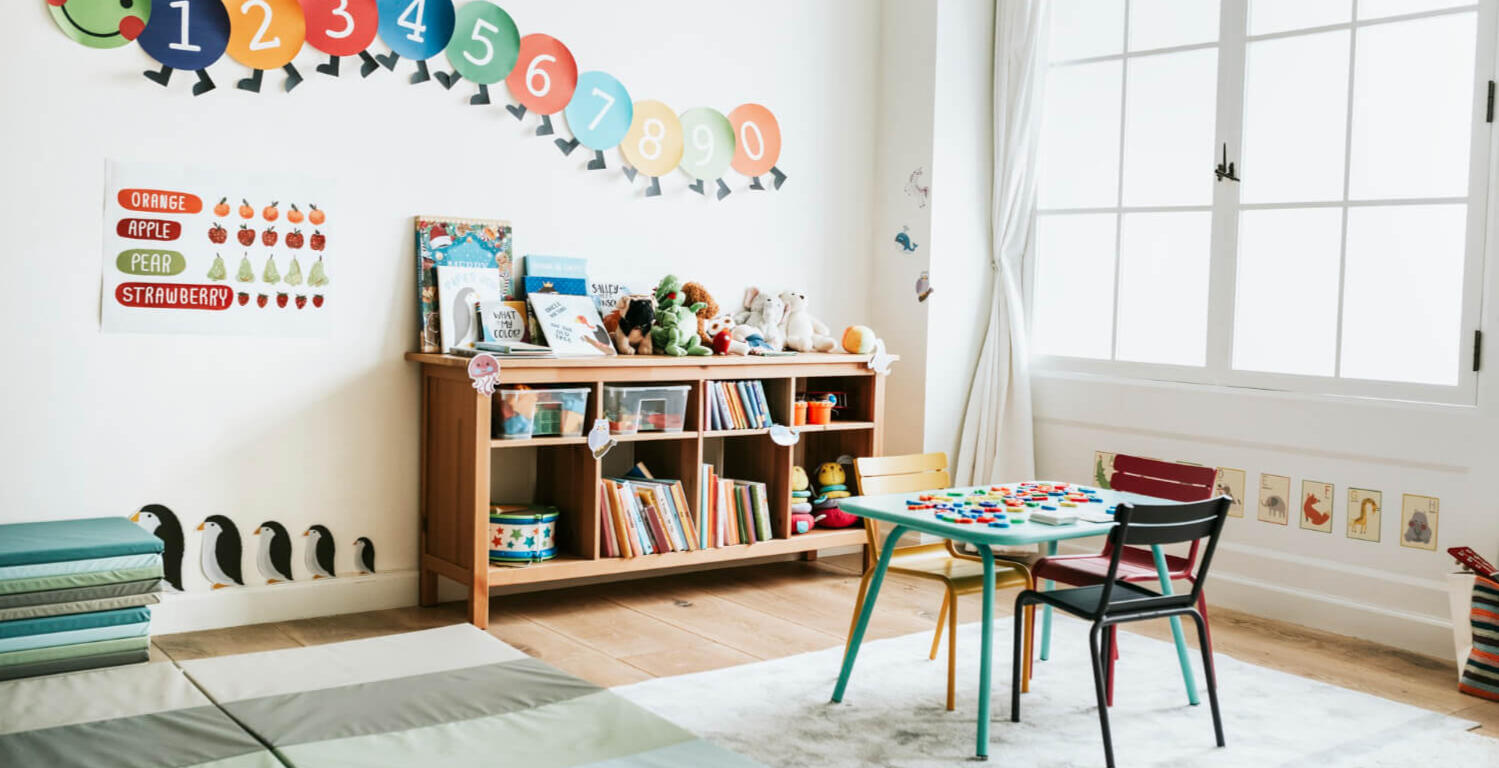A photo of a preschool classroom